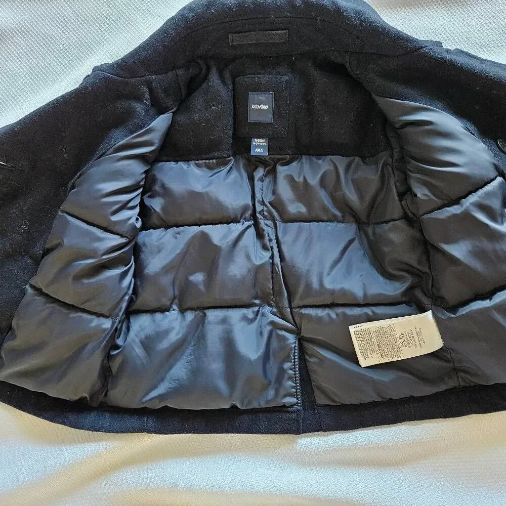Baby Gap Navy Pea/Puffer Coat Size 18-24 Months